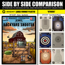 Load image into Gallery viewer, BACKYARD SHOOTER SYNTHETIC TARGET -  19&quot; x 27&quot;