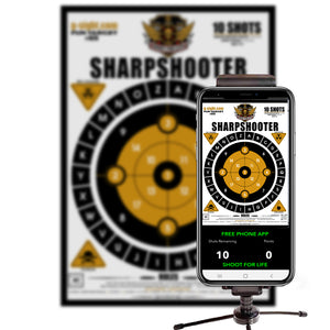 5 PACK - 11" X 15" TARGETS 130LB CARD