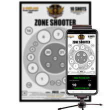 Load image into Gallery viewer, ZONE SHOOTER - 11&quot; X 15&quot; TARGET 130LB CARD